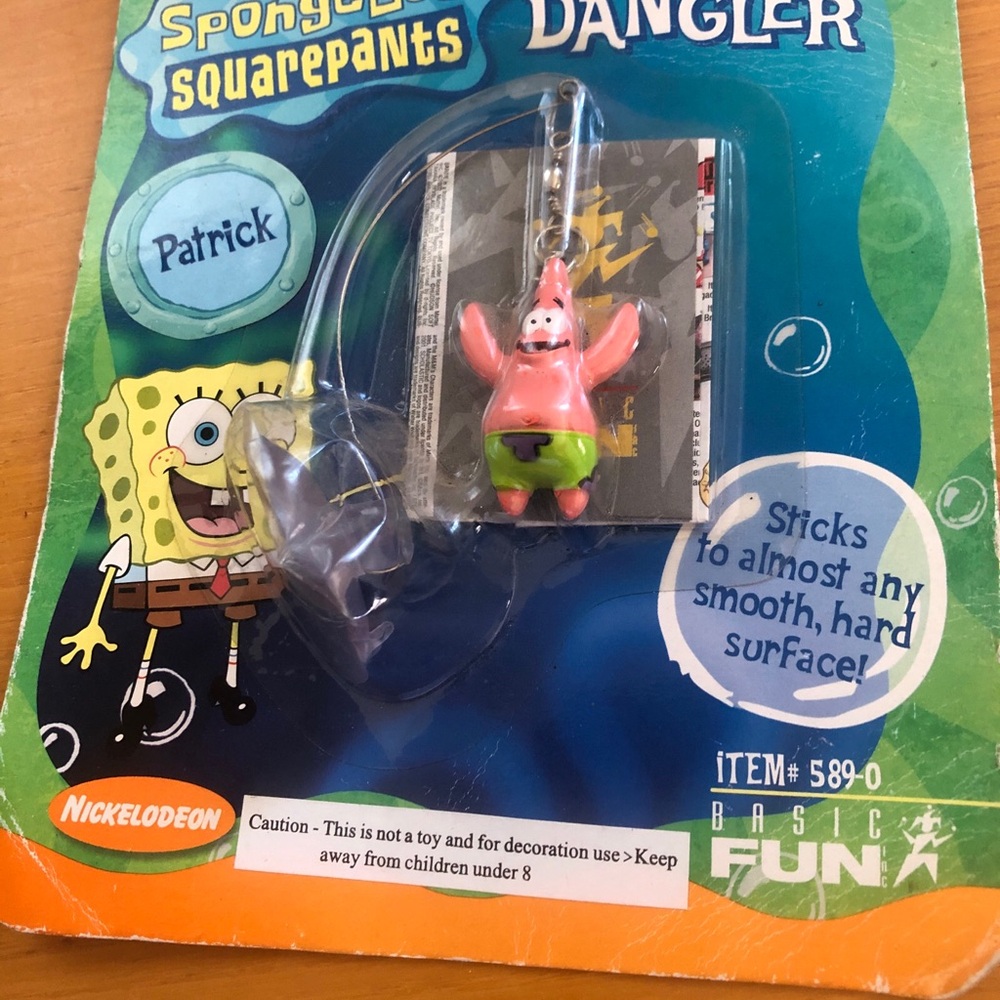 Nickelodeon SpongeBob SquarePants Blue & Yellow Packback Card